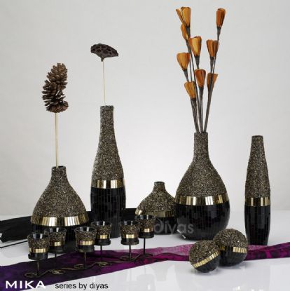 Mika Mosaic Art Glassware Diyas Home Decorative Balls Mika Mosaic Art Glassware Diyas Home Decorative Balls